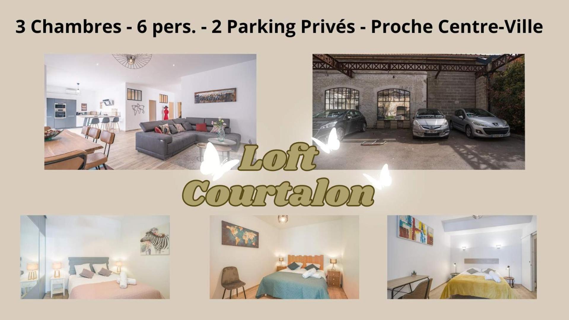 شقة Loft Courtalon - Haut Standing - Patio - Parking Prives تروي المظهر الخارجي الصورة